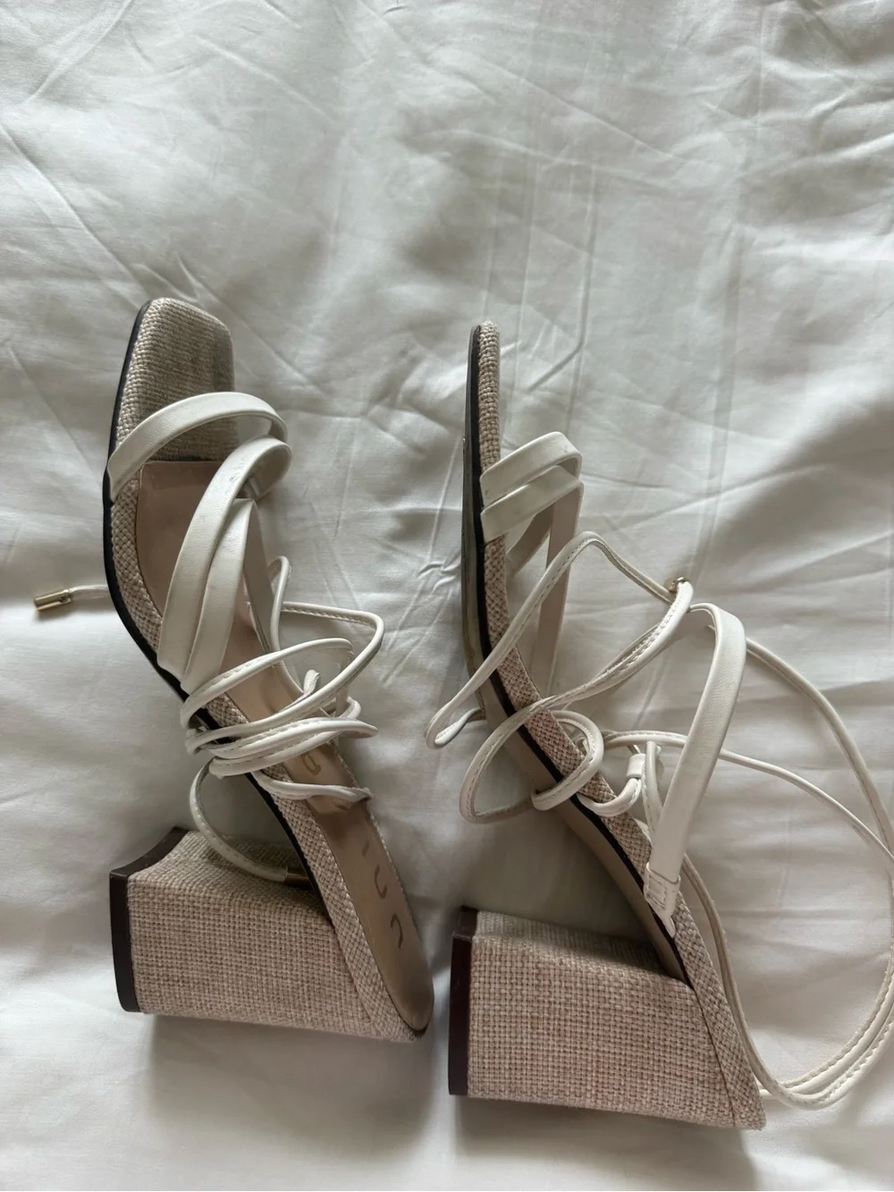 UNISA Strappy Square-Toe Sandals